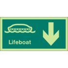 Lifeboat (Arrow ) Sign