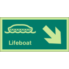 Lifeboat (Arrow ) Sign