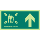 Assembly station (Arrow)Sign