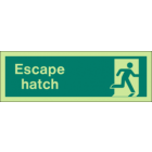 Escape Hatch Sign