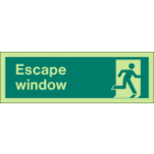 Escape Window Sign