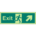 Exit (Arrow) Sign
