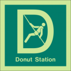 Donut Station Sign
