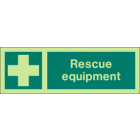 Rescue Equipment Sign