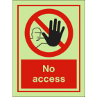 No Access IMO Sign