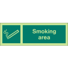Smoking area Sign
