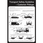 Transport Safety Guidelines - Customer Pickups Poster