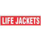 Life Jackets Sign