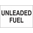 Unleaded Fuel Sign