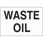 Waste Oil Sign