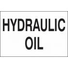 Hydraulic Oil Sign