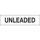 Unleaded Sign