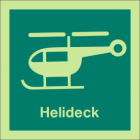 Helideck sign