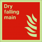 Dry falling main sign