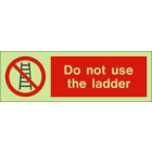 Do Not Use The Ladder IMO Sign