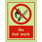 No Hot Work IMO Sign