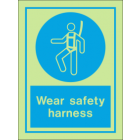 Wear Safety Harness IMO Sign