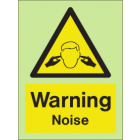 Warning noise sign