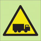 Warning vehicles sign