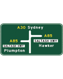 Advance Direction Series-Diagrammatic Sign 