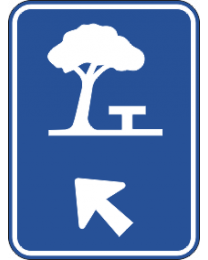 Rest Area Sign