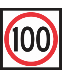 Speed Limit Sign 