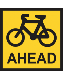Cyclists Ahead Sign 
