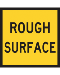 Rough Surface Sign 