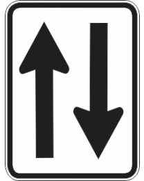 Two Way Sign 