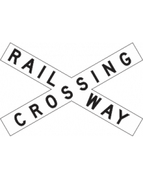 Railway Crossing Sign 