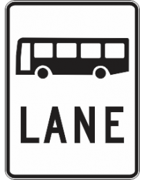 Bus Lane Sign 