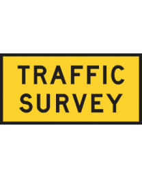 Traffic Survey Sign 