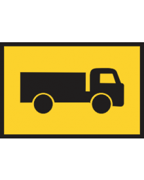 Trucks (crossing Or Entering) Sign 