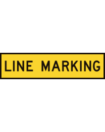 Line Marking Sign 