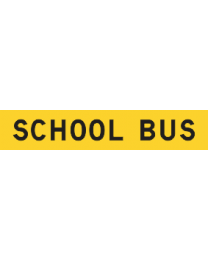 School Bus Sign  