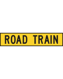 Road Train Sign 