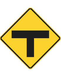 T-junction Sign   