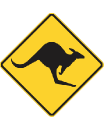 Kangaroos Sign 