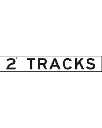 (Number) Tracks Sign 