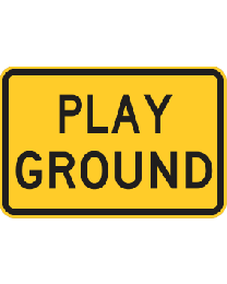 Playground  Sign