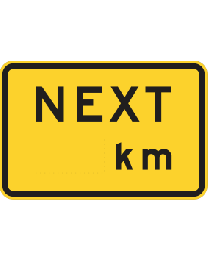 Next... Km Sign 