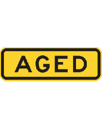 Aged Sign 