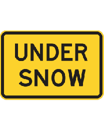 Under Snow Sign
