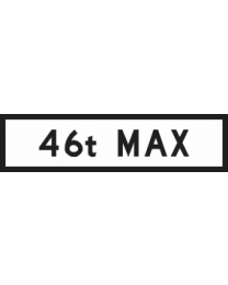 46t Max Sign