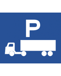 Parking Area Truck Sign