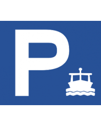 Parking Area -Ferry Sign