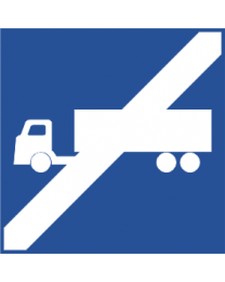 Unsuitable For Trucks Sign