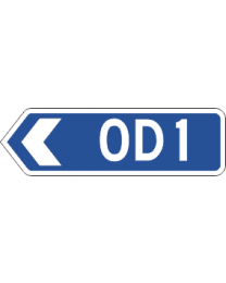 Over Dimensional Route Marker 