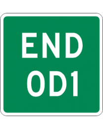 Over Dimensional Sign -End