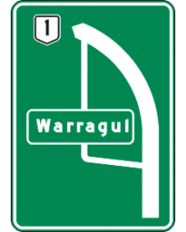 Advance Exit Sign
